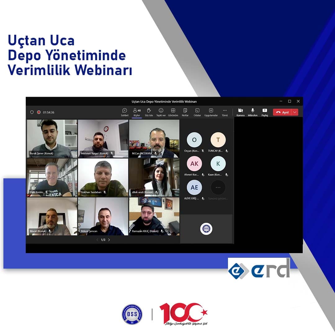 Uçtan Uca Depo Yönetiminde Verimlilik Webinarı