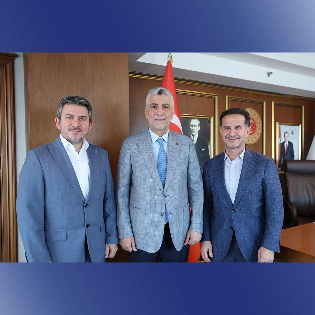 OSS Başkanı Ali Özçete, Ticaret Bakanı Ömer Bolat ile Bir Araya Geldi