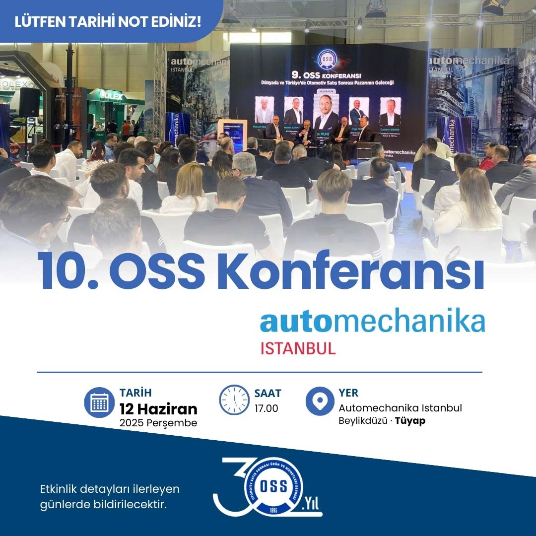 10. OSS Konferansı için Lütfen Tarihi Not Ediniz!