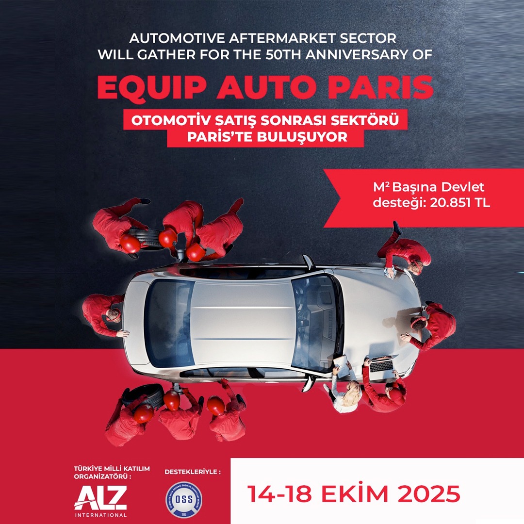 EQUIP AUTO PARIS Fuarı 14-18 Ekim 2025