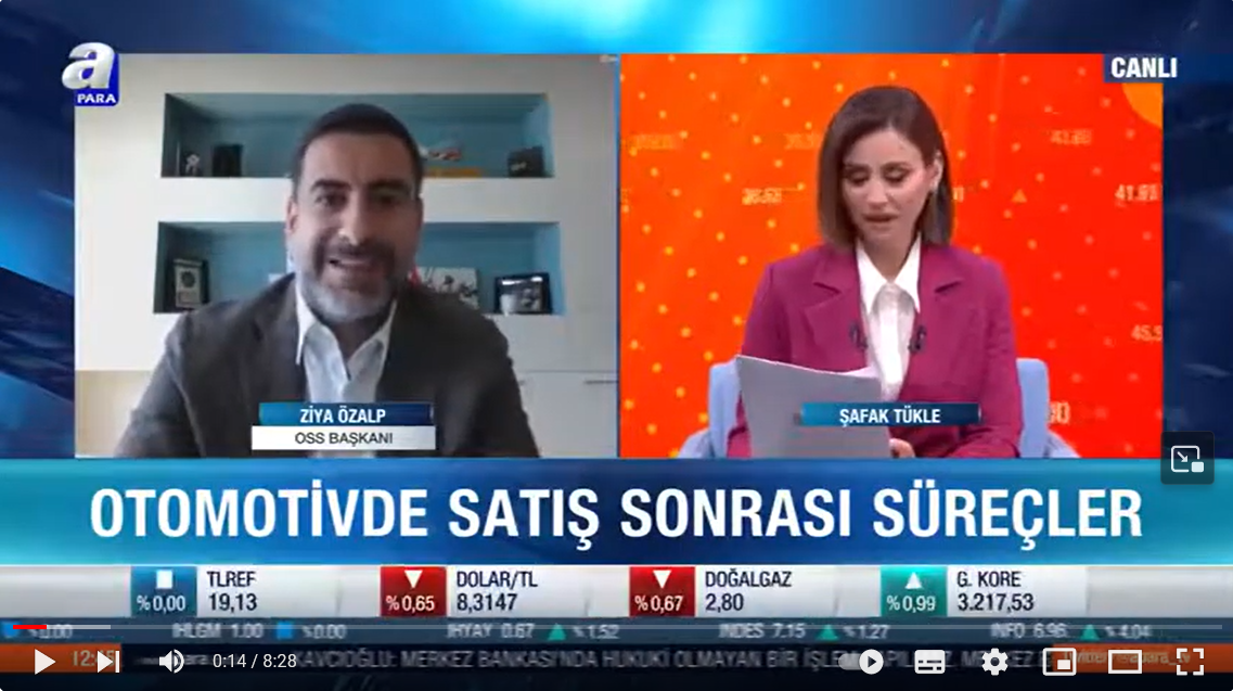 Ziya Özalp - Araba Sevdası Programı Canlı Yayını 26.04.2021 (A Para Kanalı)