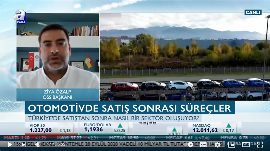 Ziya Özalp - Araba Sevdası Programı Canlı Yayını 31.08.2020 (A Para Kanalı)