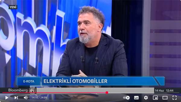 OSS YK Üyesi Mehmet KARAKOÇ'un konuk olduğu 14.06.2025 Tarihli Bloomberg HT Kanalı E - Rota Programı