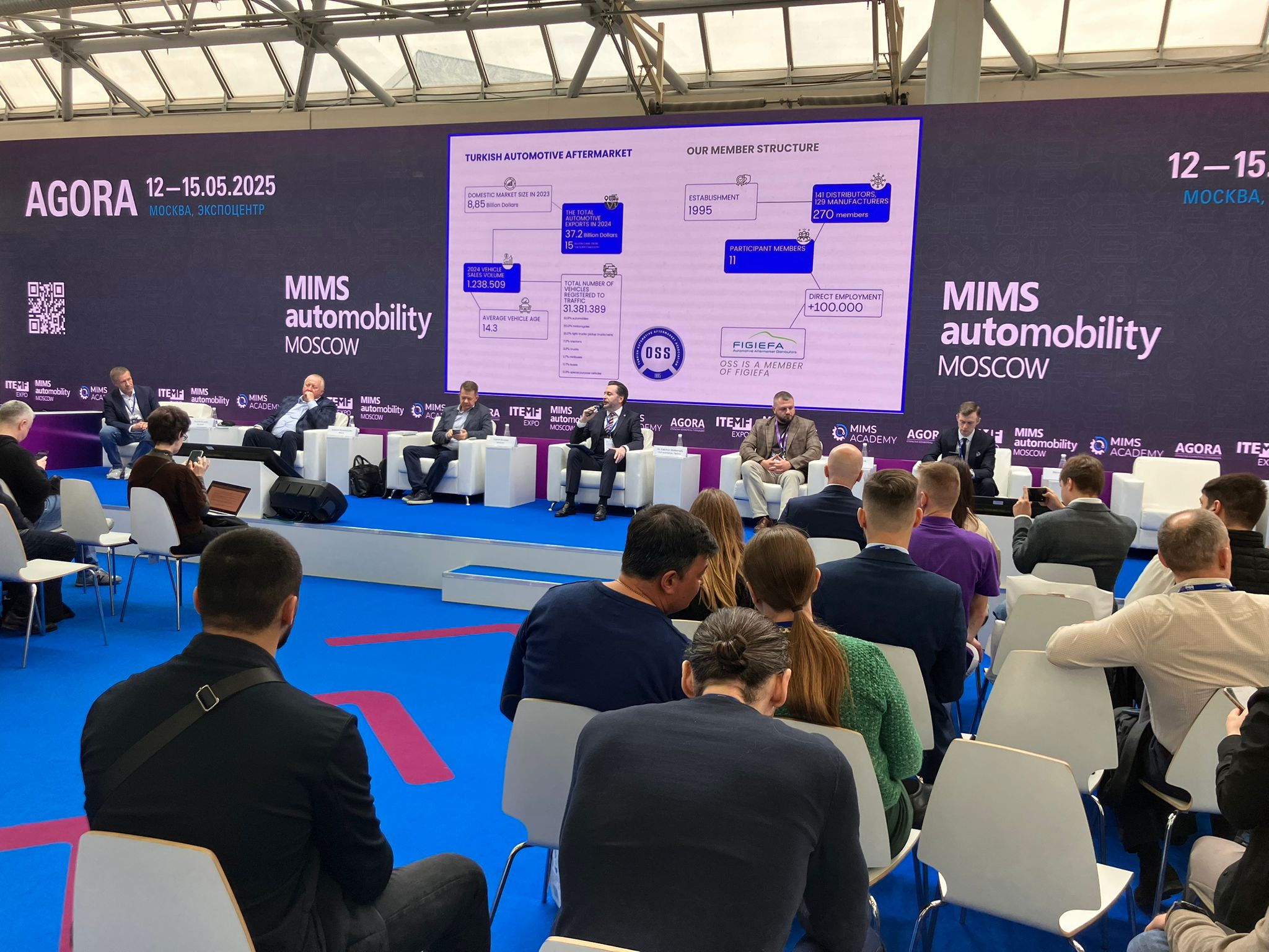 OSS Met with Its Members at MIMS Automobility Moscow 2025