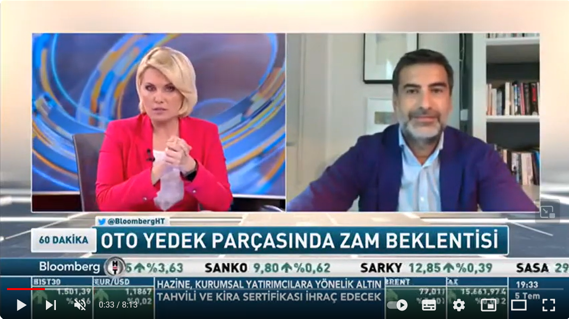 Bloomberg HT Ana Haber Bülteni - Ziya Özalp 05.07.2021