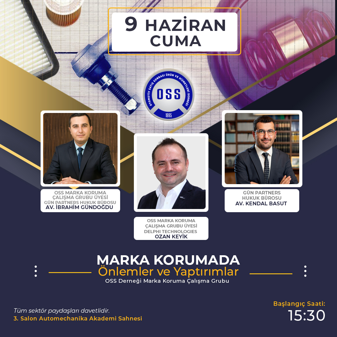 Marka Korumada Önlemler ve Yaptırımlar Paneli / Automechanika İstanbul