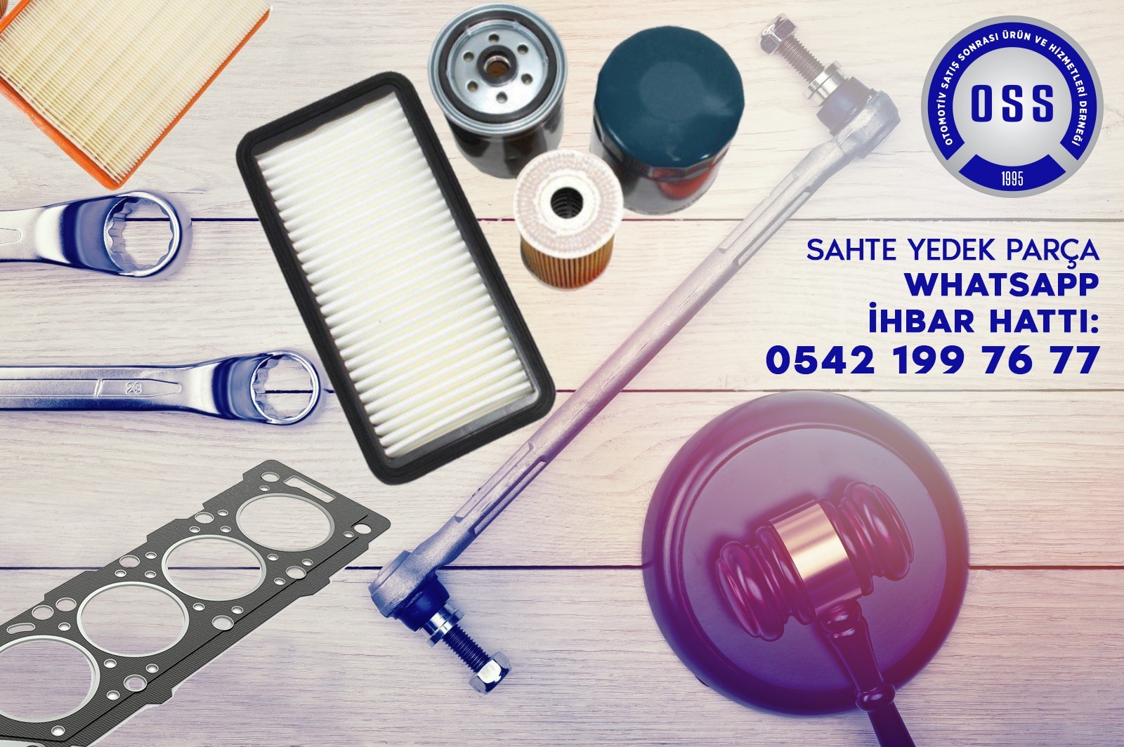 Sahte Yedek Parça Whatsapp İhbar Hattı 
