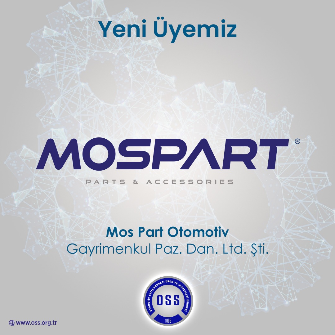 Yeni Üyemiz / Mos Part Otomotiv Gayrimenkul Paz. Dan. Ltd. Şti.
