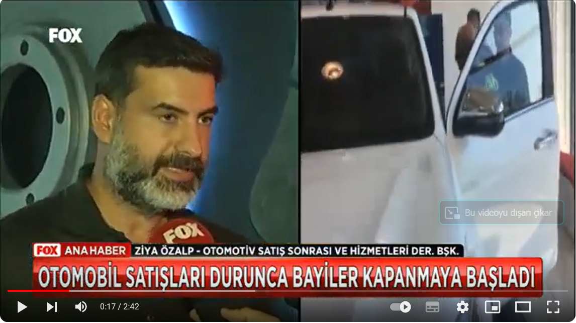OSS Derneği Başkanı Ziya Özalp- Fox Ana Haber Bülteni 20.08.2019