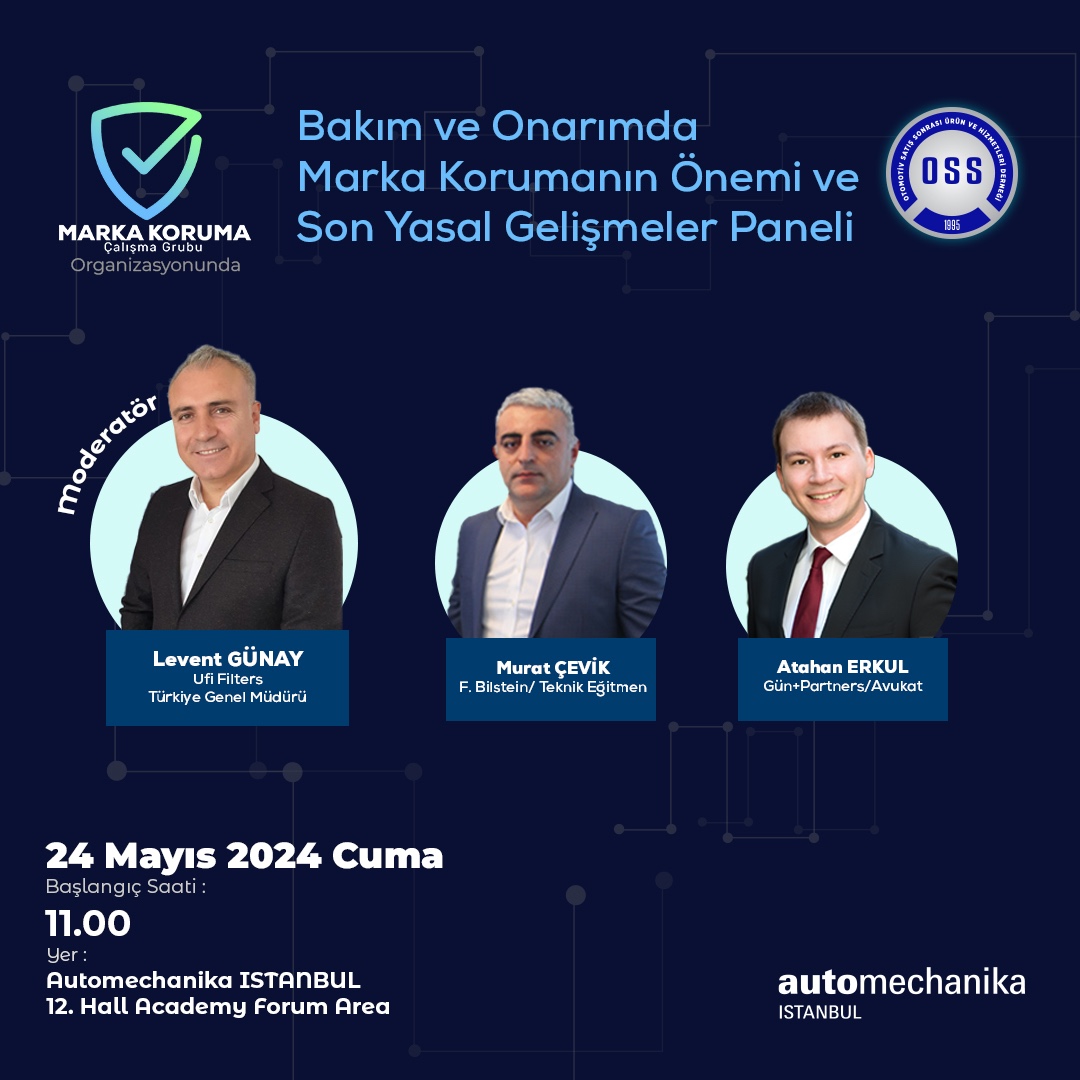 Bakım ve Onarımda Marka Korumanın Önemi ve Son Yasal Gelişmeler Paneli