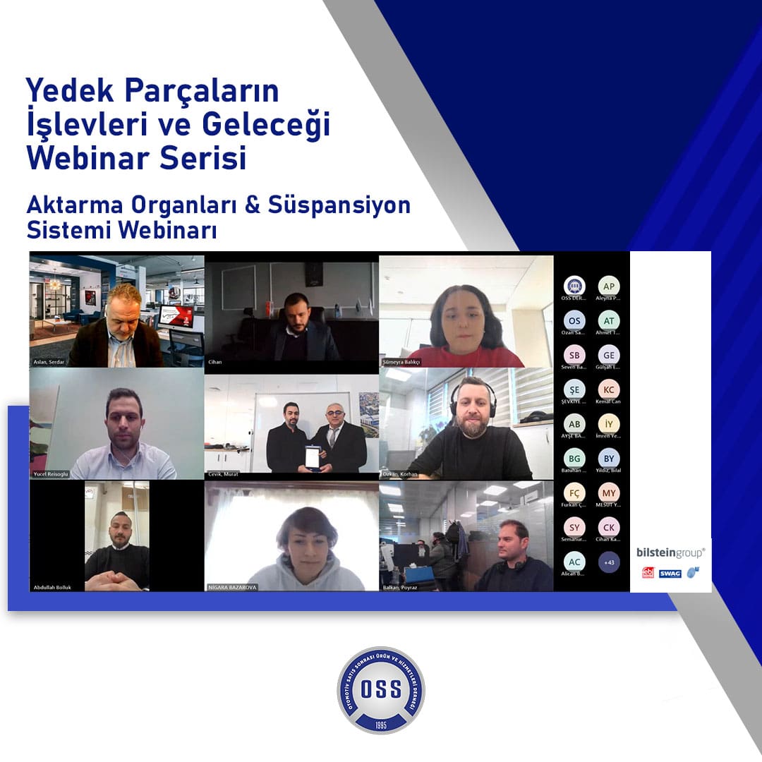 Aktarma Organları & Süspansiyon Sistemi Webinarı