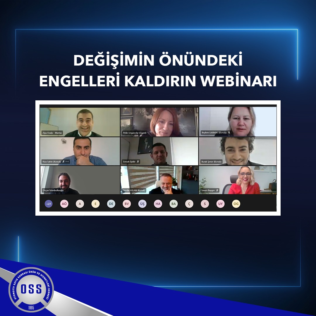 Değişimin Önündeki Engelleri Kaldırın Konulu Webinar Büyük İlgi Gördü