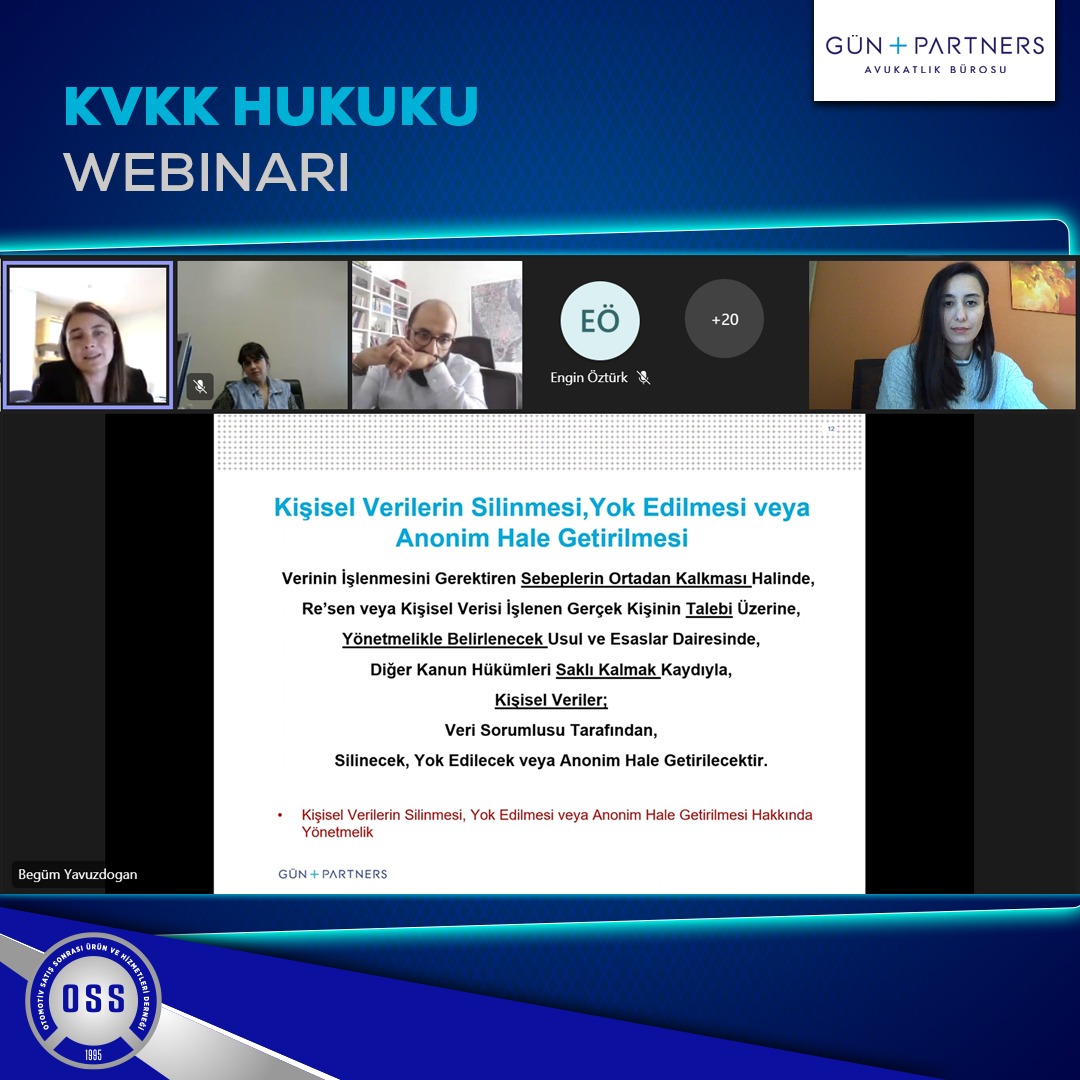 OSS & Gün Avukatlık Bürosu -KVKK Webinarı