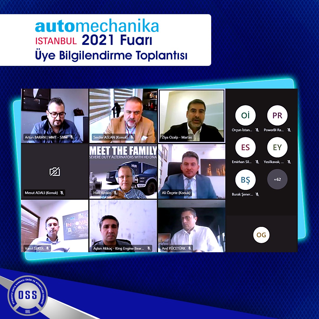 Automechanika Istanbul 2021 Fuarı Üye Bilgilendirme Toplantısı