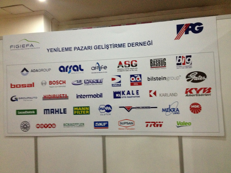  Automechanika İstanbul 2013'te OYPG Yerini Aldı